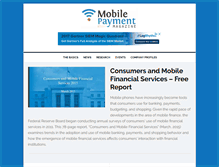 Tablet Screenshot of mobilepaymentmagazine.com